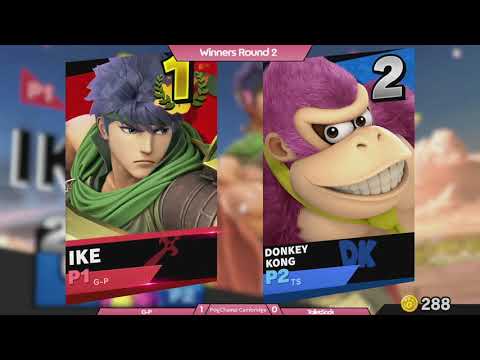 PogChamp Autumn Series Week 6: G-P (Ike) Vs. ToiletSock (Donkey Kong) - Winners Round 2