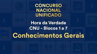 Hora da Verdade CNU - Blocos 1, 5, 6, 7: Controles interno e externo e LGPD - Prof. Antônio Daud