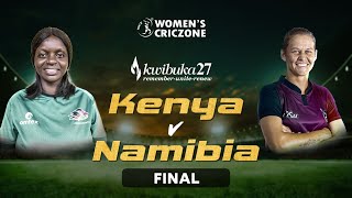 🔴 LIVE: FINAL - Namibia vs Kenya | Kwibuka T20 Tournament