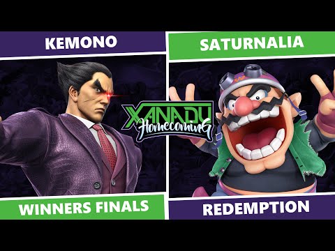 Xanadu Homecoming: Winners Finals - Kemono (Kazuya) Vs Saturnalia (Wario) SSBU Redemption