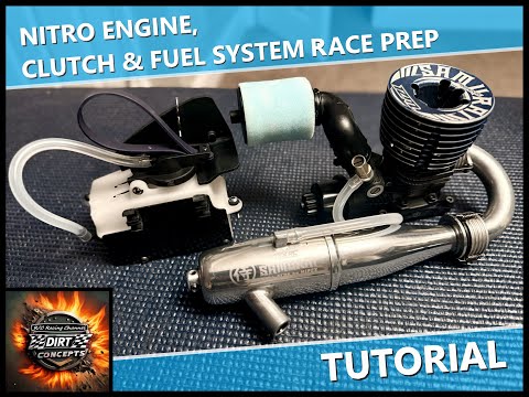 Nitro Engine, Clutch & Fuel System Race Prep Tutorial
