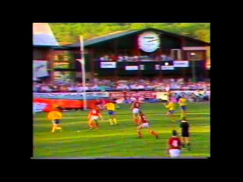 1988 Silkeborg vs. Ikast 1. division. 7. runde.