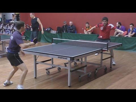 Андрей БАЙБУЛДИН vs Валентин ПАНКРАТОВ 1/2 ФИНАЛА (Полная версия), Настольный теннис, Table Tennis