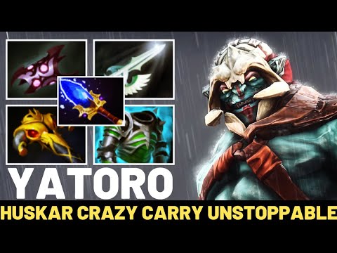 YATORO Huskar Crazy Carry Unstoppable 7.31 Dota 2