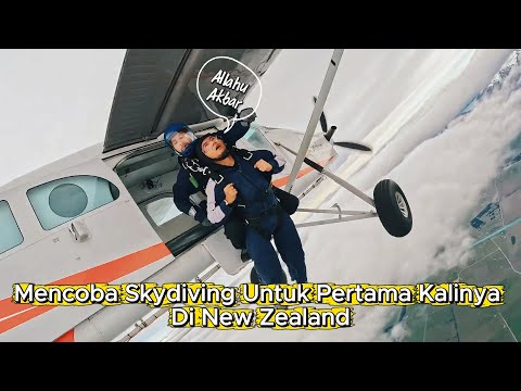Skydiving at Mt. Cook New Zealand with predictions
