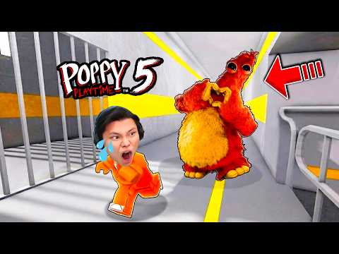 [ROBLOX] JayGray Trốn Thoát Khỏi Nhà Tù CHUM CHOMPKINS💔😳Thử Thách Vượt Ngục Poppy Playtime Chapter 5