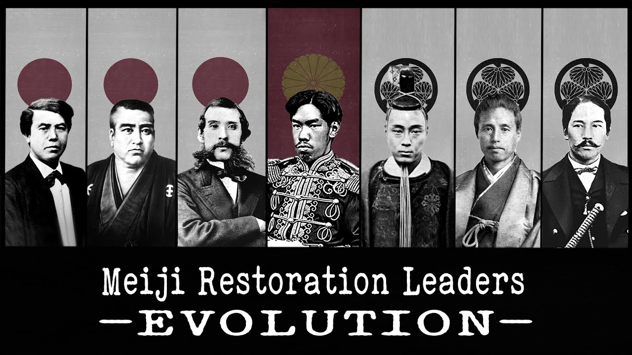 🌍 Meiji Restoration / Japanese Civil War  LEADERS EVOLUTION