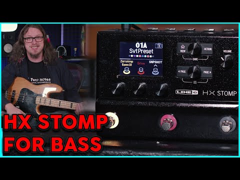 Using an HX Stomp for Bass - First Feature Exploration