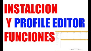 GUIA DE INSTALACION Y FUNCIONES DE SPTARKOV AKI PROFILE EDITOR