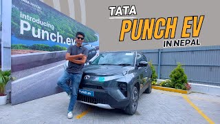 Tata Punch EV: Tata's First Pure EV | Walkaround Review & Quick Test Drive Review in Nepal