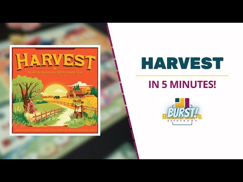 Board Game Breakdown - Harvest in 5 Minutes