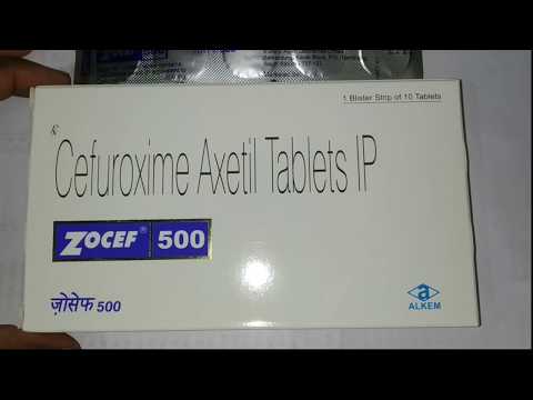 Zocef Infection Tablet, specification and features
