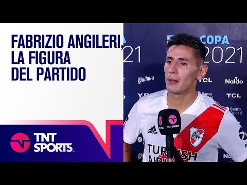 Fabrizio ANGILERI y el festejo de su golazo: "Se lo dedico a mi viejo que está mirándome de arriba"