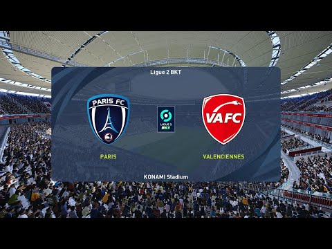 Paris FC vs Valenciennes (06/01/2023) Coupe de France PES 2021