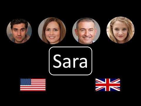 How to pronounce Sara