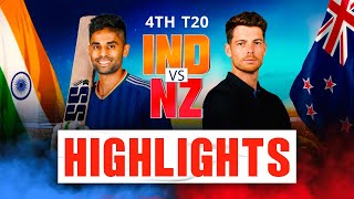 India vs New Zealand | 4th T20 Highlights | tapmad