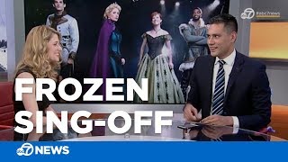 We had a sing-off with 'Frozen's' new Elsa and it was everything video