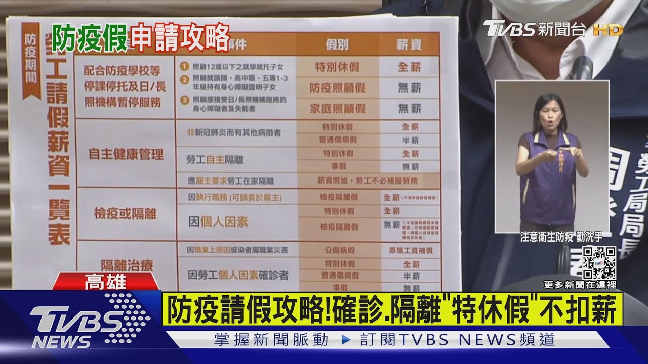 防疫請假攻略!確診、隔離「這樣請」不扣薪