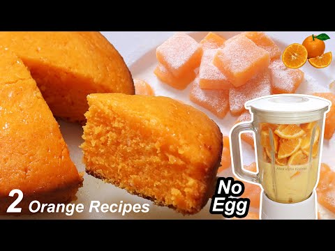 The famous orange cake that melts in the mouth ! Quick and simple recipe! orange jelly