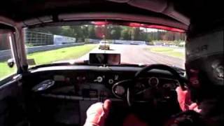 preview picture of video 'Austin Healey Racing Sweden at Ring Knutstorp 2011'