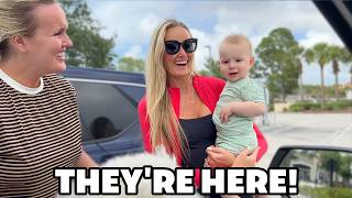 They're Here! ✈️ Reunited With My Sister and Her Family In Florida! 🎉 Florida Family Reunion!