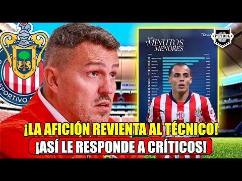 🚨 ¡ASÍ RESPONDE OSCAR GARCÍA A LAS CRÍTICAS EN CHIVAS! | NOTICIAS CHIVAS