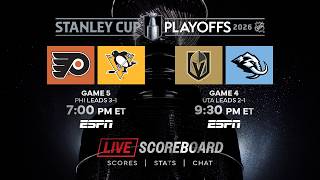 ???? LIVE Stanley Cup Playoffs Round 1 Scoreboard & Chat  4/27 ????????