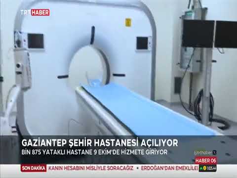 Bakan Koca, Gaziantep Şehir Hastanesinin Pazartesi Hasta Kabulüne Başlayacağını Açıkladı TRTHABER/08.10.2023