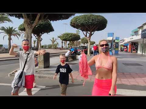 214  -  27/12/20 PUERTO DEL CARMEN LANZAROTE SPAIN UPDATE WALK ,SUNDAY FUNDAY ☀️🌴🎄🚶