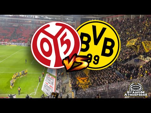 Atmosphere Ultras Borussia Dortmund away Mainz. 🤯⚫️🟡