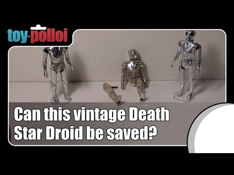 Can this vintage Star Wars Death Star droid be saved?