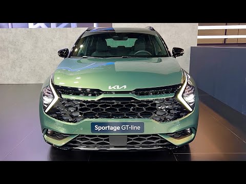 Neuer KIA SPORTAGE 2022 - verrückte LED-Leuchten, AMBIENT LIGHTS & digitale Cockpit-Ansichten