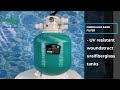 Poolking Filtration Equipment Manufacturer Fiberglass Sand Filter Diameter 400 1400mm MOQ 20 Units