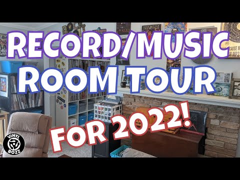 RECORD/MUSIC ROOM TOUR 2022! | VINYL COMMUNITY