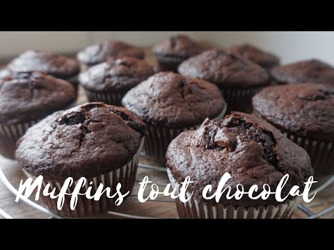 Muffins au chocolat - un délicieux goûter à emmener partout !