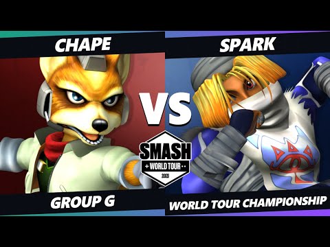 SWT Championship Group G - Spark (Sheik) Vs. Chape (Fox) SSBM Melee Tournament