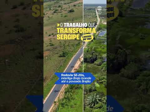 O trabalho que transforma passou por Brejo Grande! ✅ #Obras #Rodovia #BrejoGrande #Governo #Sergipe