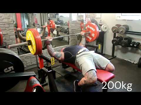 WZOREK 58 years old bench press - road to WC WUAP 2023