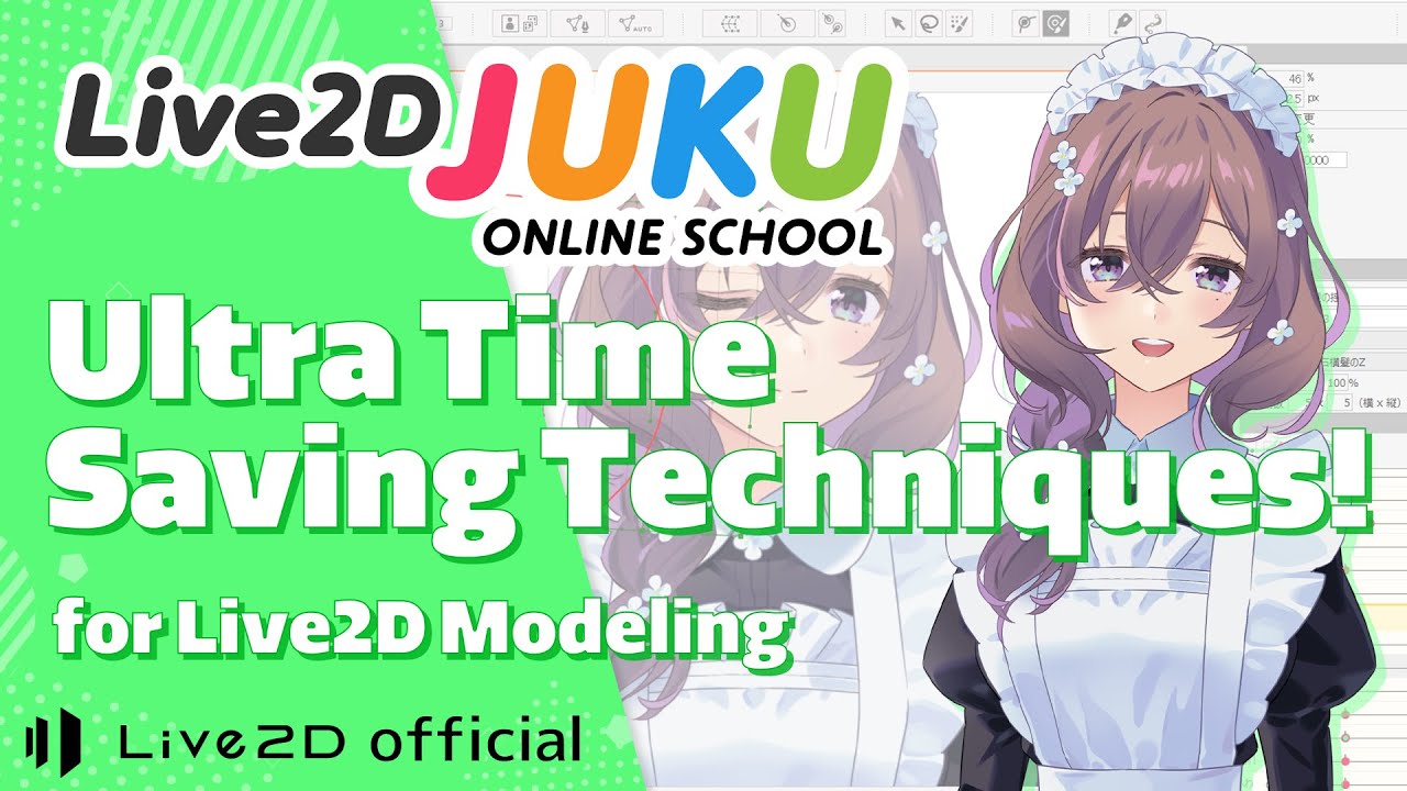 Ultra Time Saving Techniques for Live2D Modeling