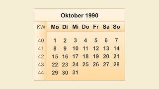 Download lagu Kalender Oktober 1990 mp3