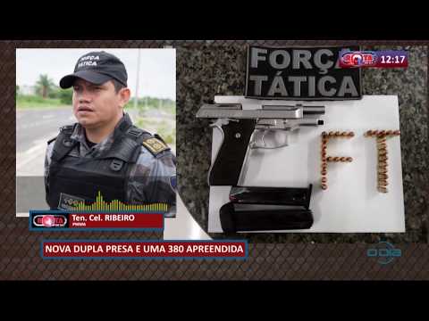 Nova dupla presa e uma 380 apreendida em Timon (29 05 20)
