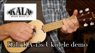 Video thumbnail for KALA KA-15S Soprano Ukulele Demo by Andreas Brink