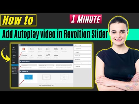 How to add autoplay video in revolution slider 2026
