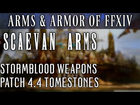 All Scaevan Magitek Weapons (FFXIV Patch 4.4)