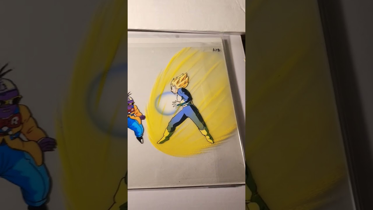 Dragon Ball Z Animation Cels - Production Cels