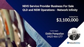 NDIS Service Provider Business For Sale QLD and NSW Operations - Network Infinity