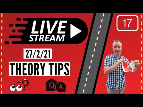 Theory Questions For The Test 2021 Live Stream