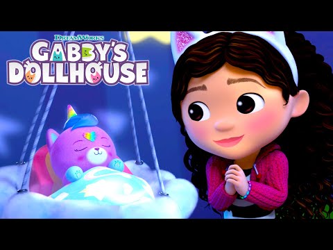 Gabby Takes Care of the Baby Kitties 🍼 + More Gabby's Dollhouse Adventures 😻 Cartoons for Children 😻