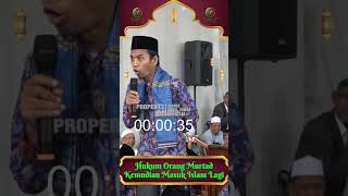 Download lagu Ruling on People Who Apostatize and Then Convert to Islam Again | Ustadz Abdul Somad mp3