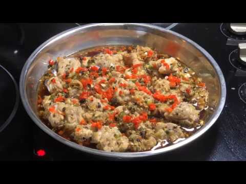 Steamed spareribs with fermented black beans 年菜 - 鼓汁蒸排骨